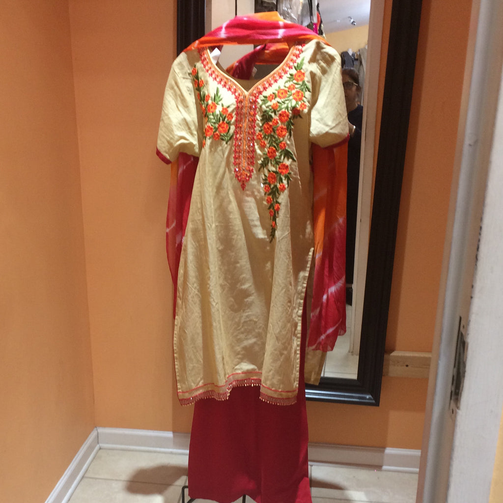 Kurta Plazo Dupatta Size 46