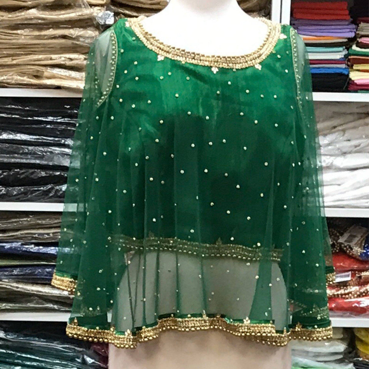 Poncho Blouse Size 42 - Mirage Sarees