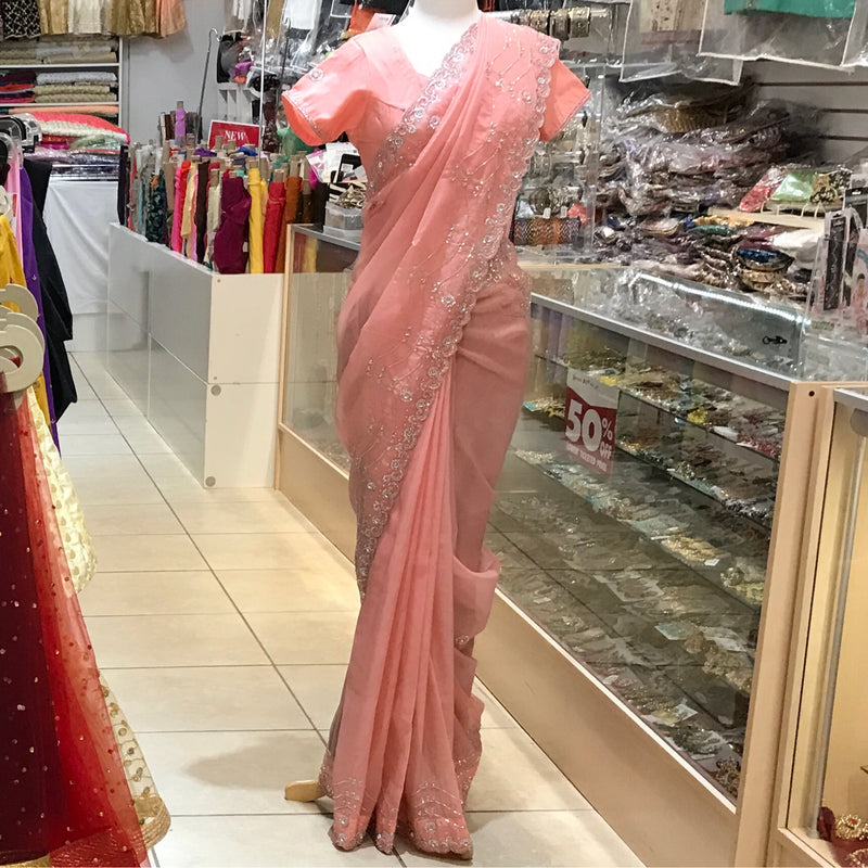 EMB SAREE R BLOUSE