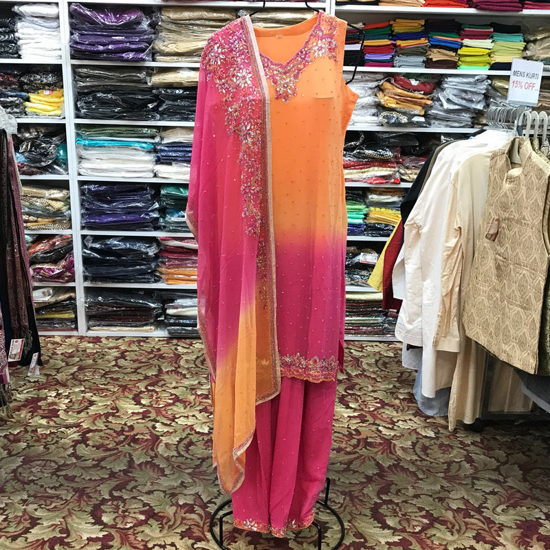 Kurta Shalwar Dupatta Size 38