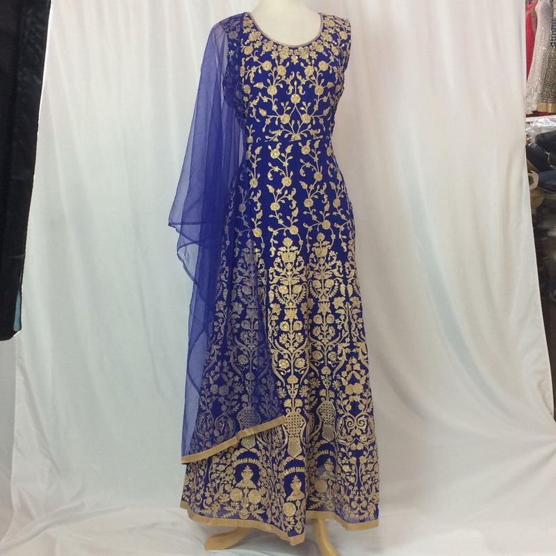 Anarkali Gown Churidar Size - Mirage Sari Center