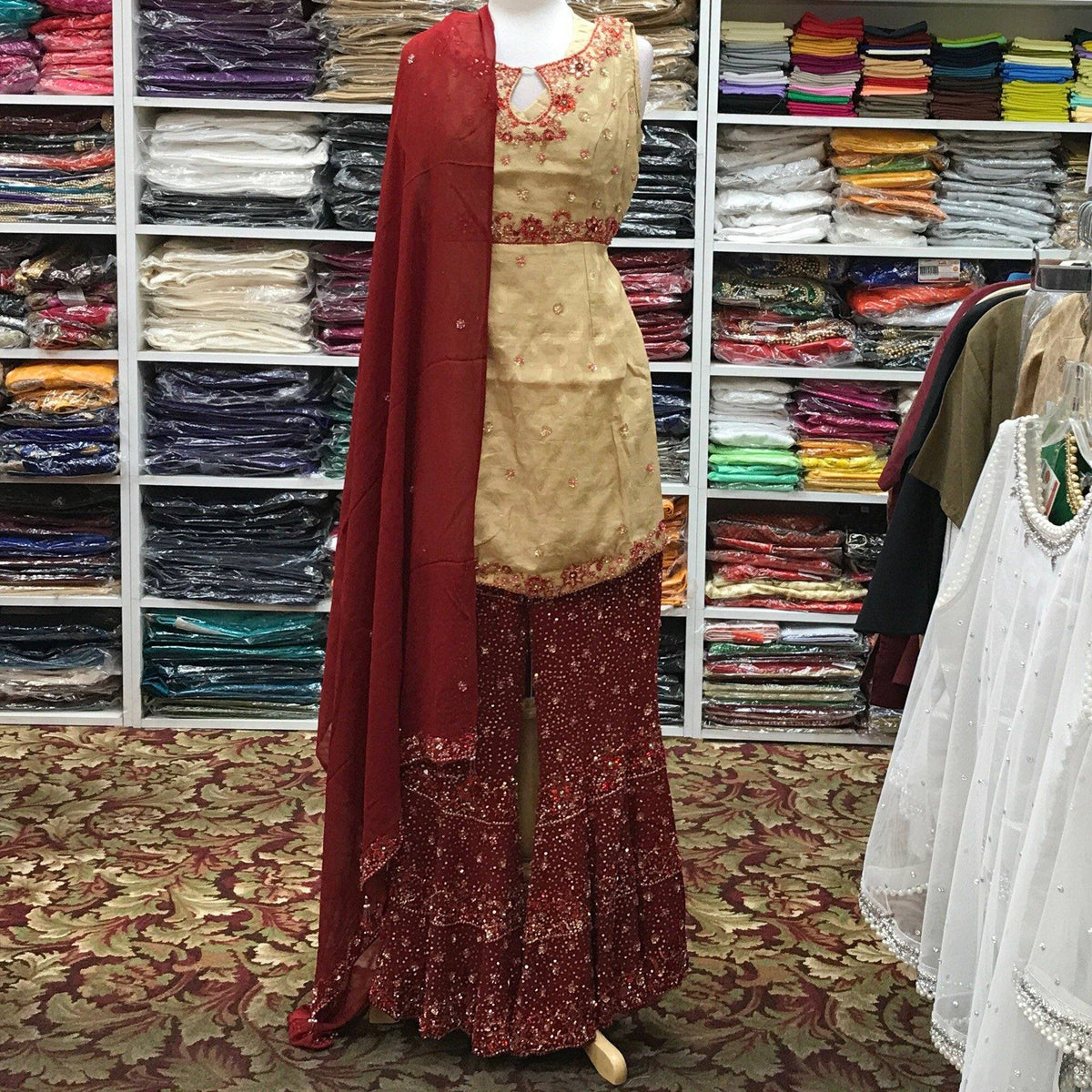 Kurta GARARA Dupatta Size 38 - Mirage Sarees