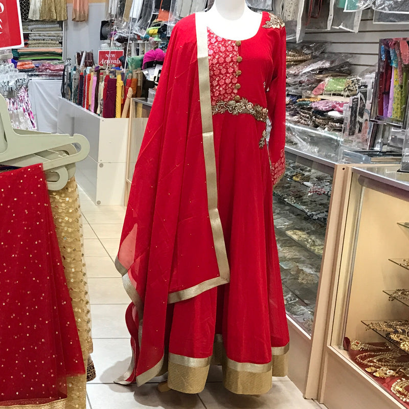 ANARKALI GOWN, SIZE 50