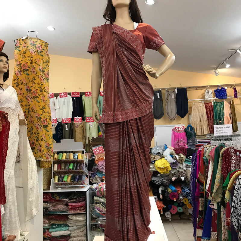 EMB SAREE R BLOUSE