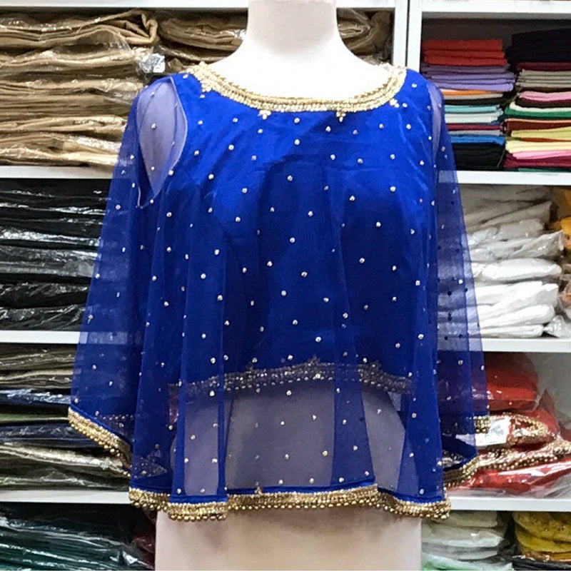Poncho Blouse Size 44 - Mirage Sarees