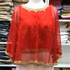 poncho Blouse Size 38 - Mirage Sarees