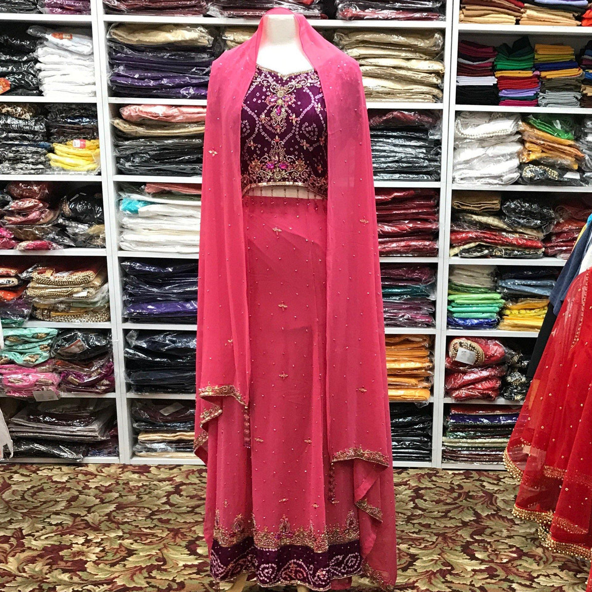 Lehenga Choli Size 40 - Mirage Sari Center