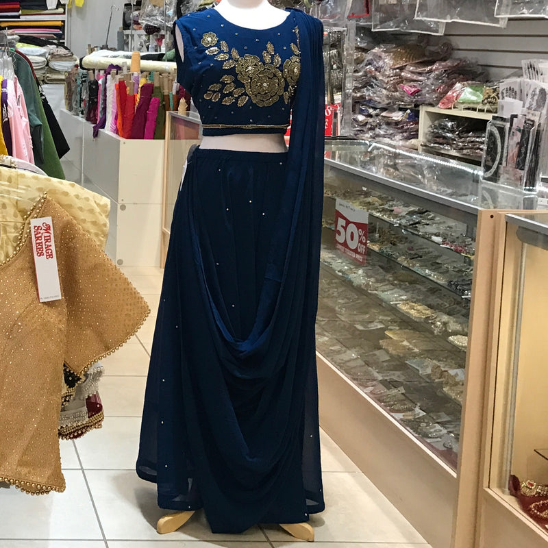 LEHENGA CHOLI SCARF SIZE 44
