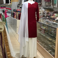 KURTA TROUSER SCARF SIZE 38