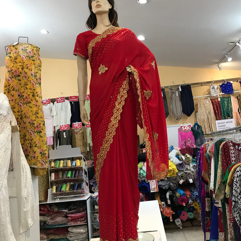 EMB SAREE R BLOUSE