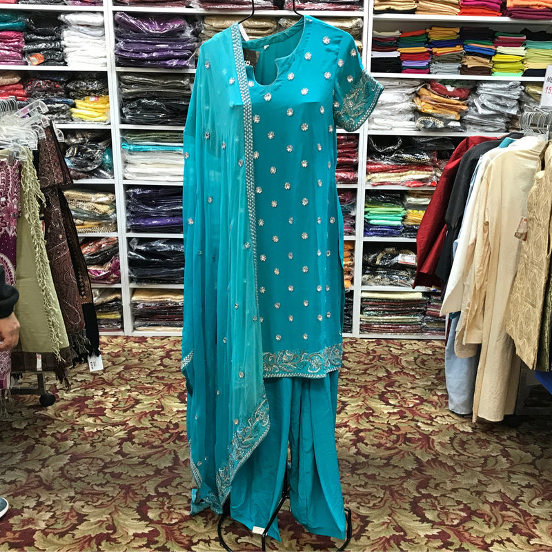 Kurta Shalwar Dupatta Size 38