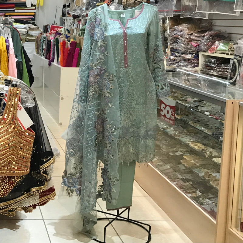 KURTA TROUSER SCARF SIZE X SMALL