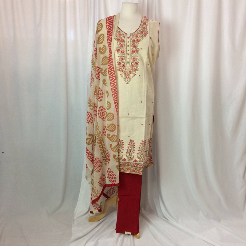 Abla Cotton Suit Size 40 - Mirage Sarees