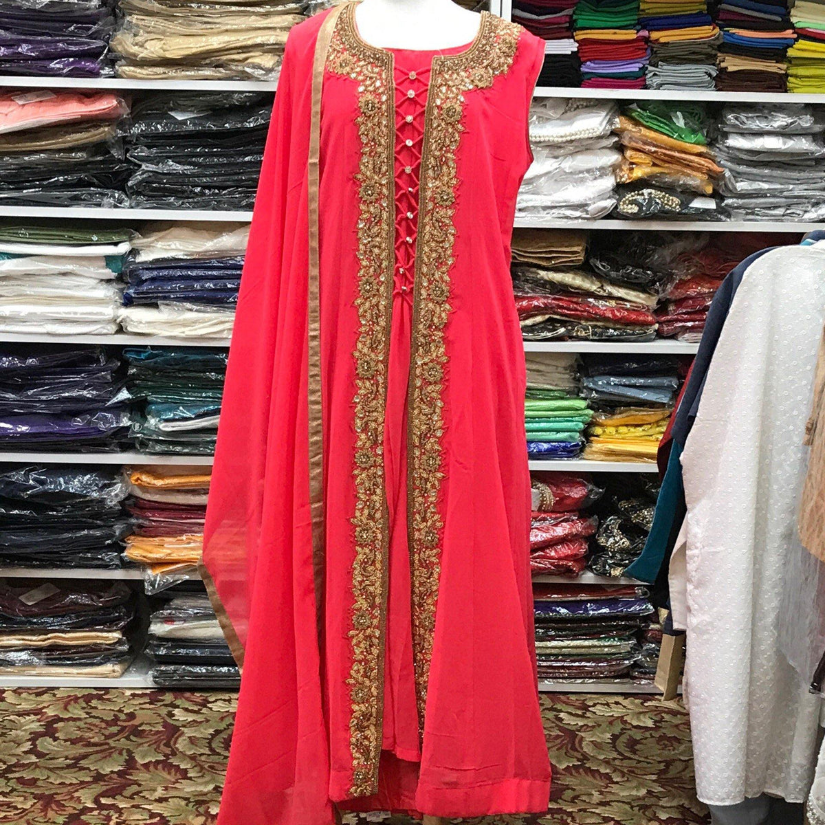 Anarkali Churidar Size 48 - Mirage Sari Center