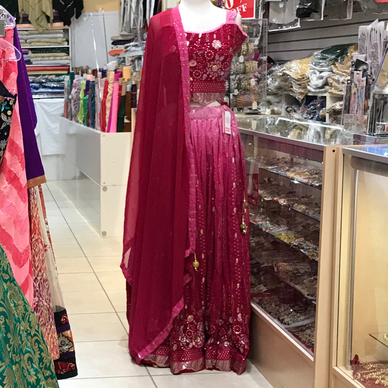 LEHENGA CHOLI SCARF, SIZE 44