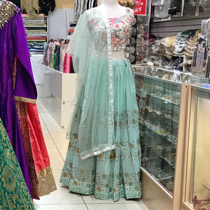 LEHENGA CHOLI SCARF, SIZE 42