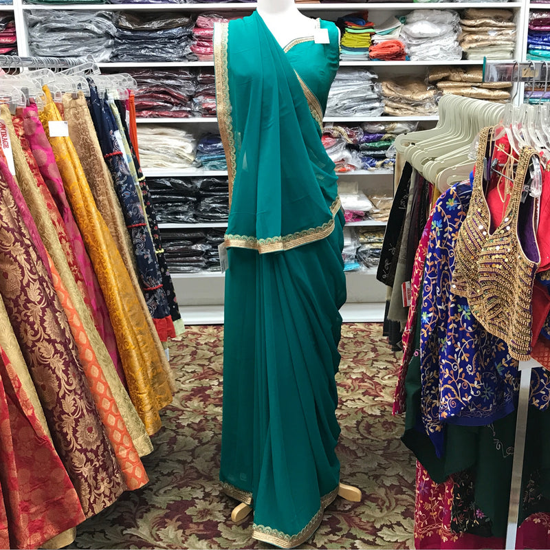 SAREE W/READY BLOUSE