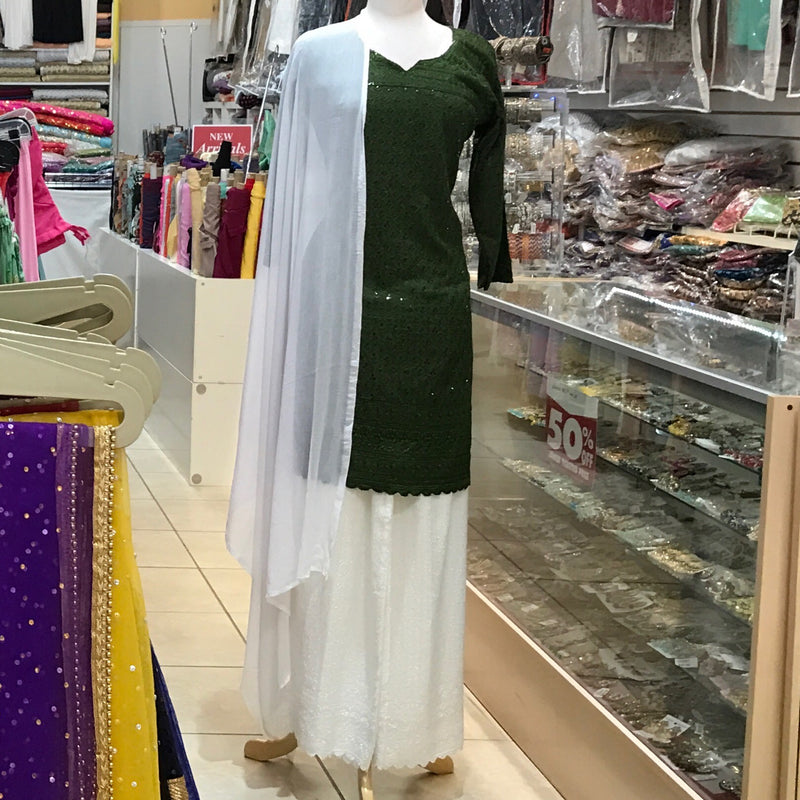 KURTA TROUSER SCARF SIZE 38