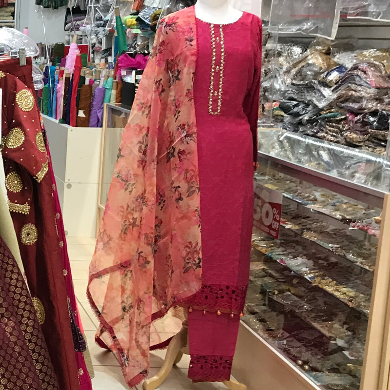 KURTA TROUSER SCARF SIZE 44