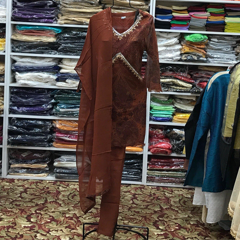Kurta Churidar Dupatta Size 40 - Mirage Sari Center