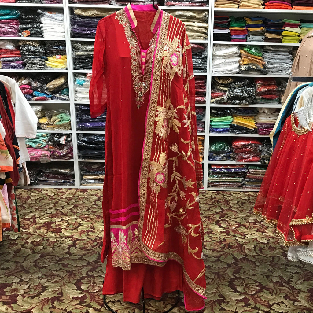 Kurta Plazo Dupatta Size 40