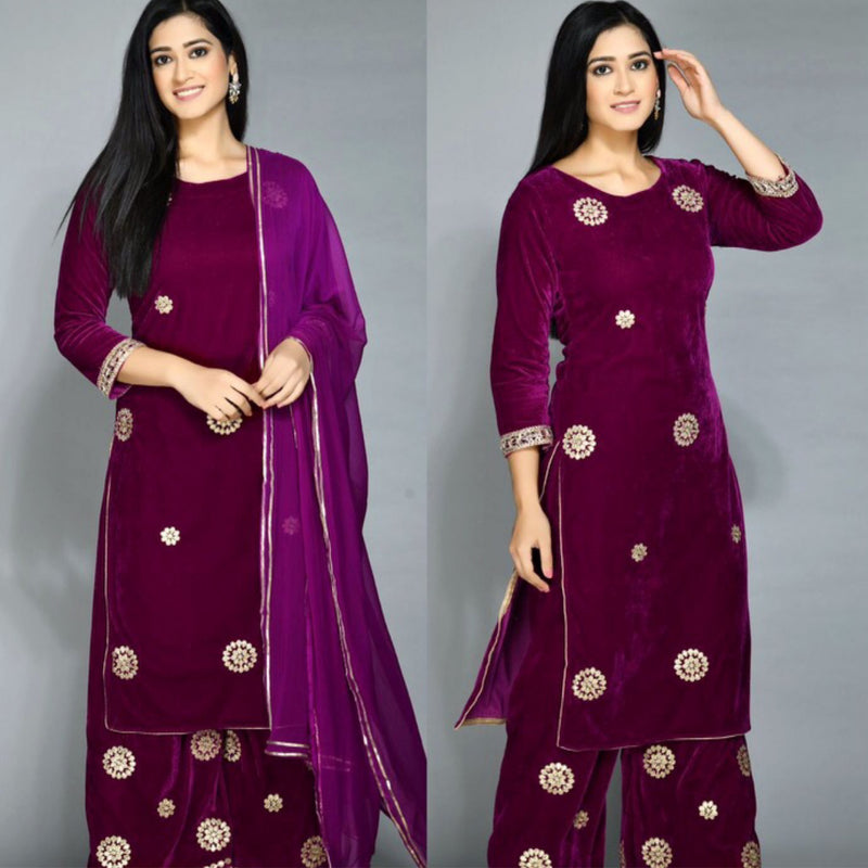 KURTA TROUSER SCARF