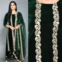 KURTA TROUSER SCARF