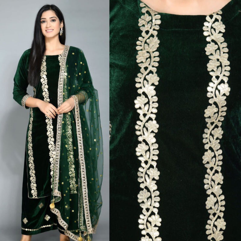 KURTA TROUSER SCARF