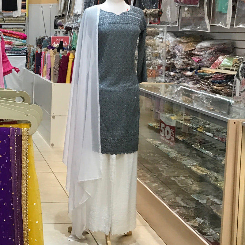 KURTA TROUSER SCARF SIZE 42