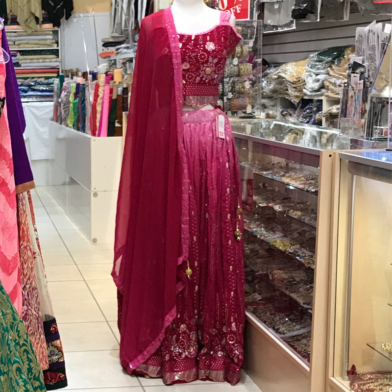 LEHENGA CHOLI SCARF, SIZE 42