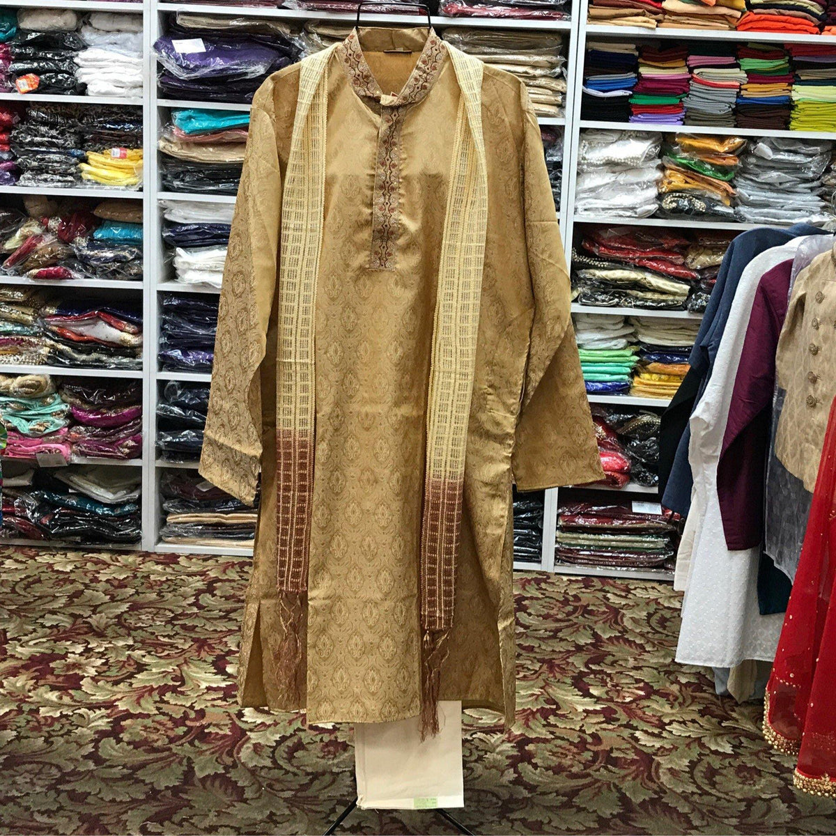 Kurta Pajama With Dupatta Size 50 - Mirage Sari Center