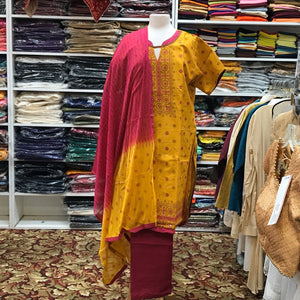Kurta Churidar Dupatta Size 38 - Mirage Sarees