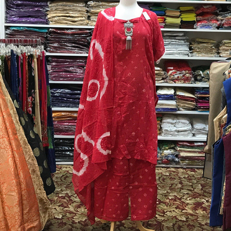 KURTA PLAZO DUPATTA SIZE 50 - Mirage Sarees