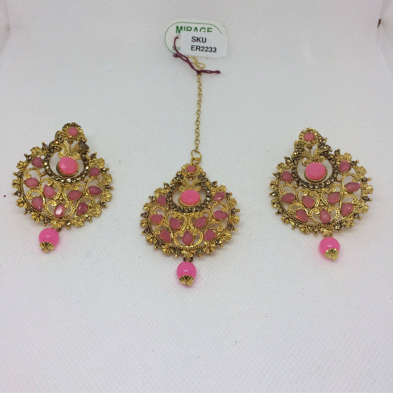 Earrings Tikka - Mirage Sarees