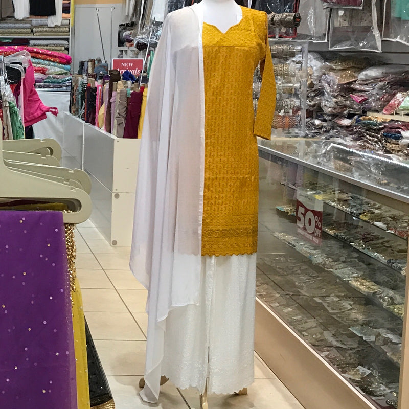 KURTA TROUSER SCARF SIZE 44