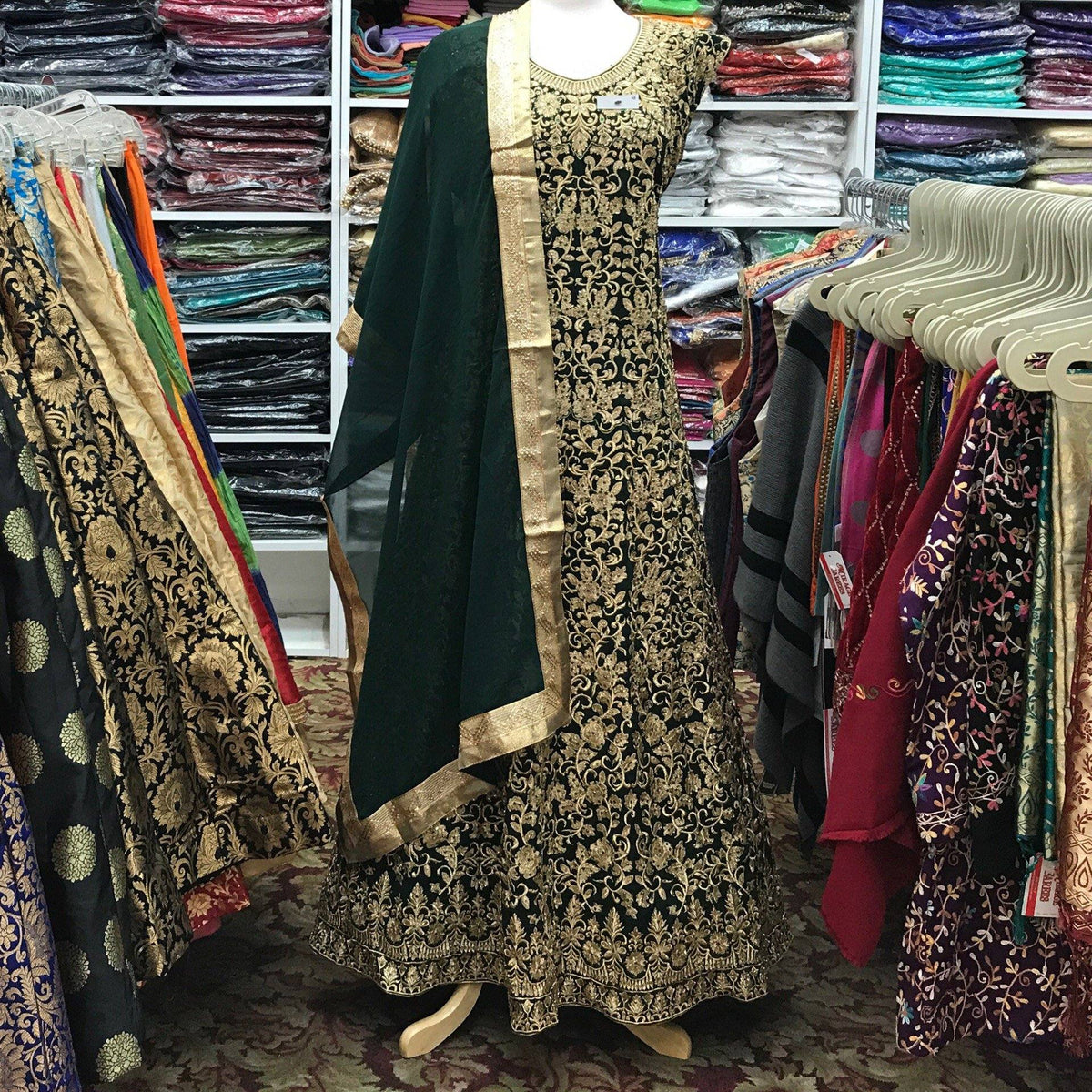 ANARKALI CHURIDAR DUPATTA SIZE 48 - Mirage Sarees