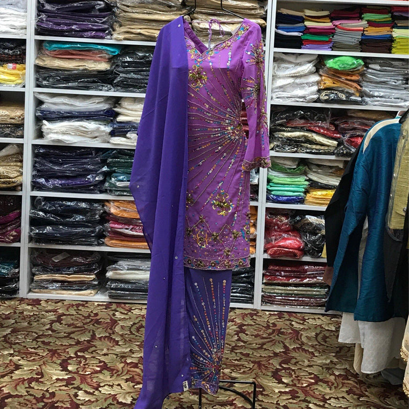 Kurta Churidar Dupatta Size 36 - Mirage Sari Center