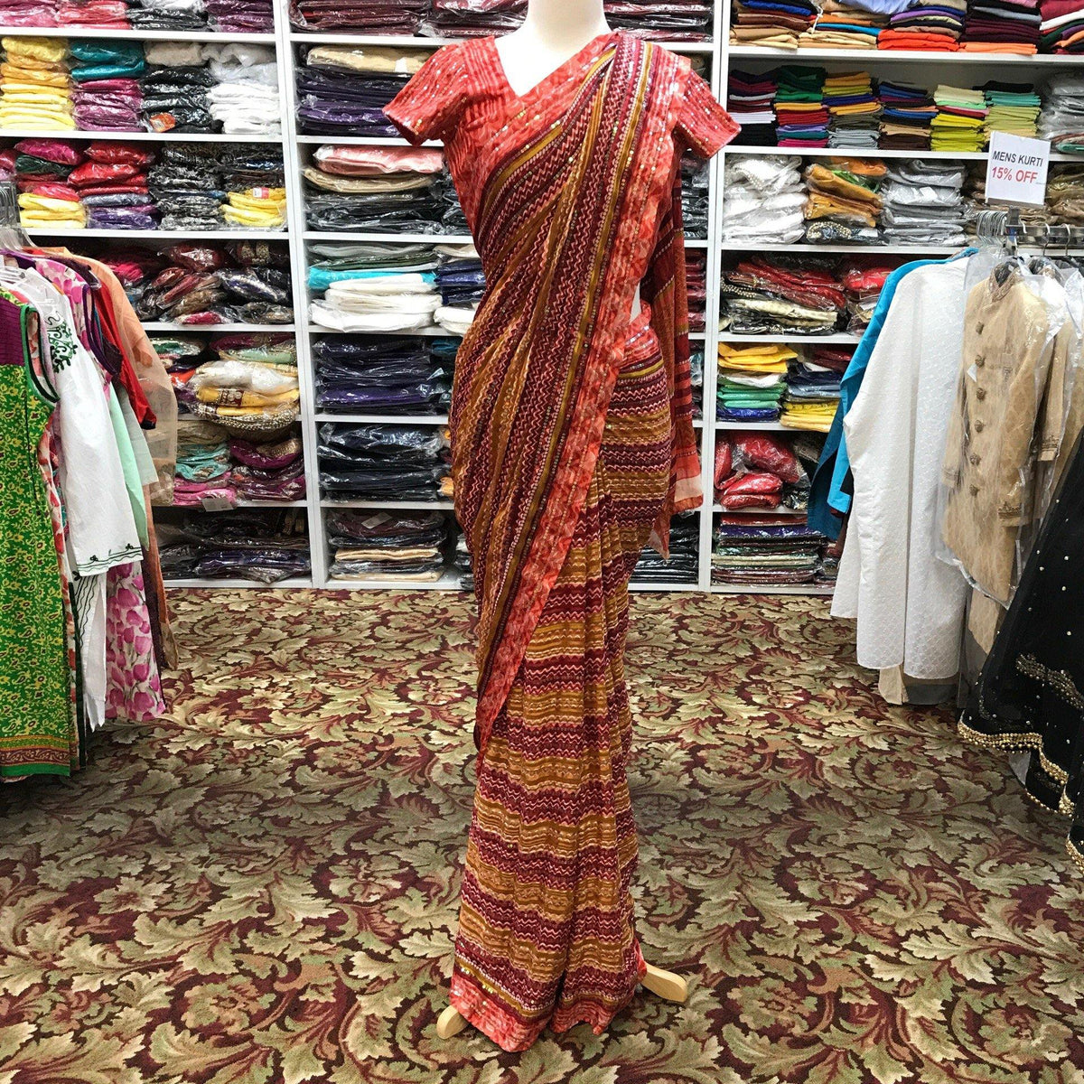 DESIGNER SAREE - Mirage Sari Center