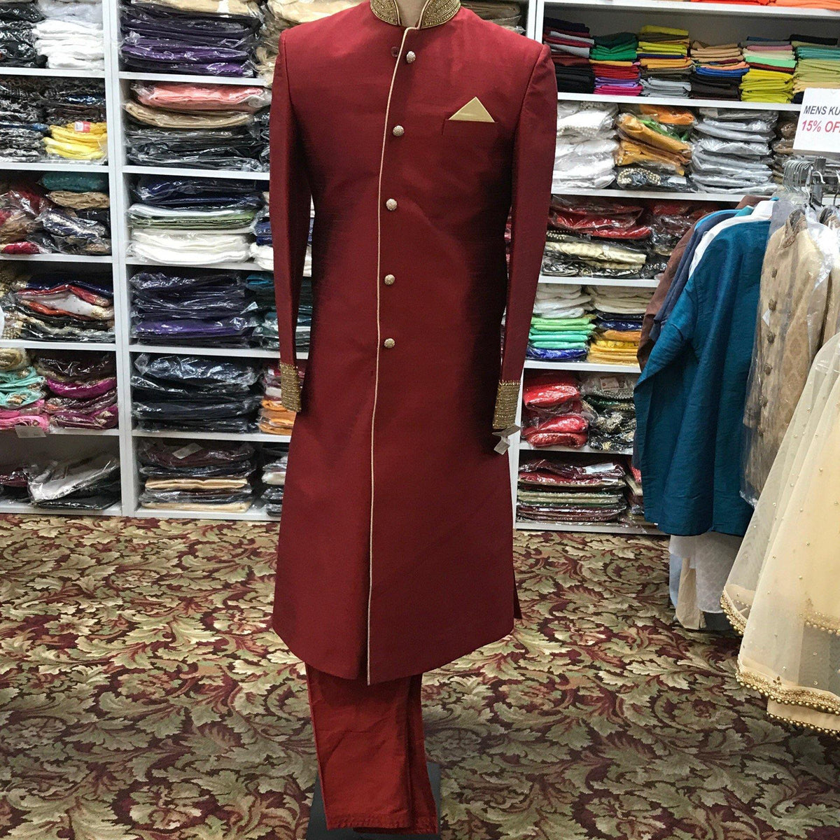 Sherwani pajama suit size 36 - Mirage Sari Center