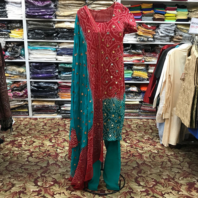 Kurta Shalwar Dupatta Size 42