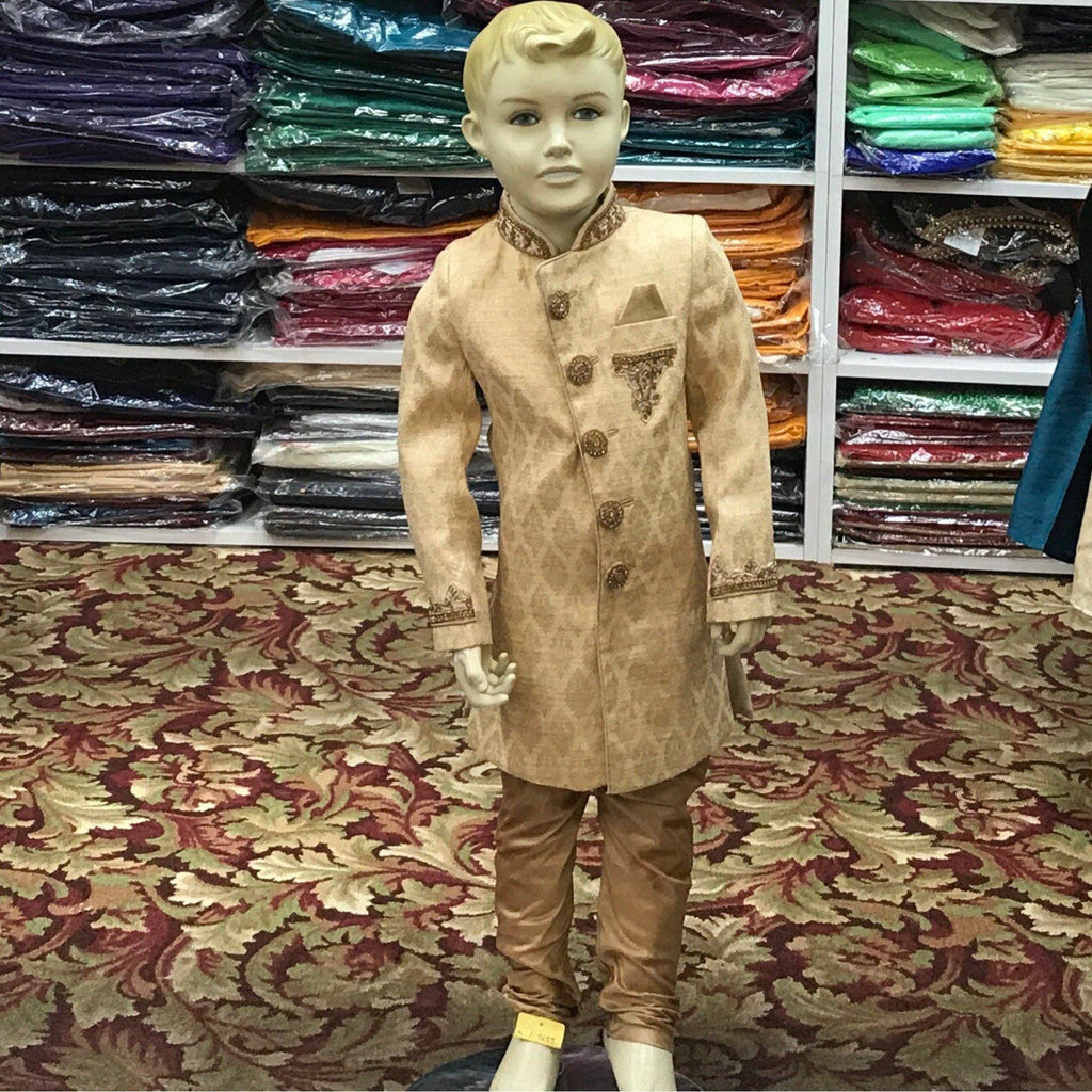 BOYS SHERWANI PAJAMA SIZE O - Mirage Sarees