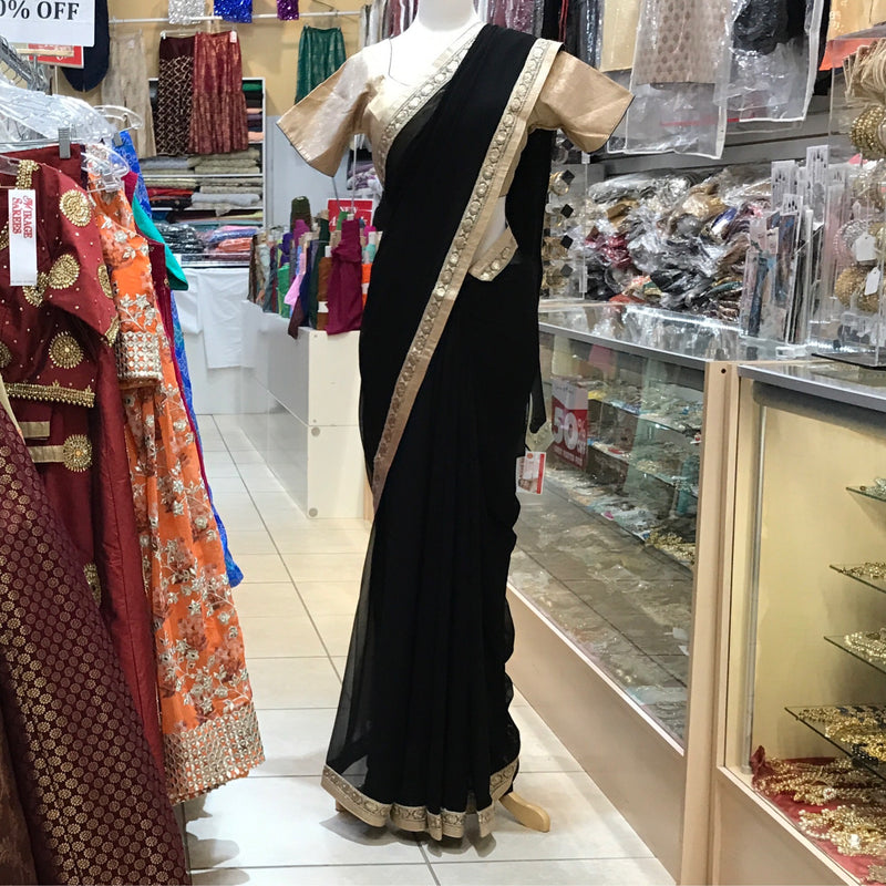 SAREE WITH READY BLOUSE