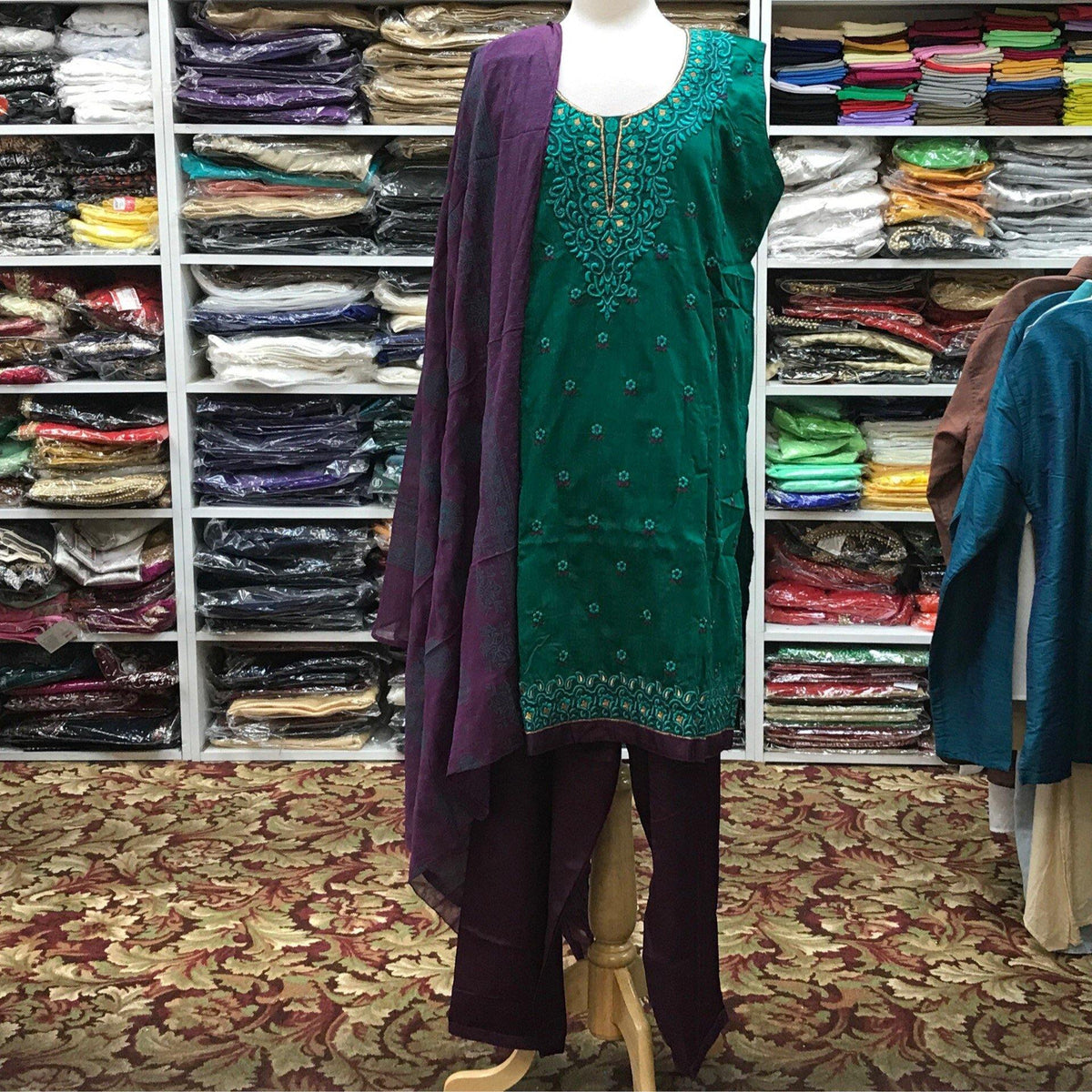 Kurta Shalwar Dupatta Size 46 - Mirage Sari Center