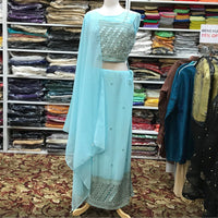Lehenga Choli Dupatta Size 44 - Mirage Sari Center