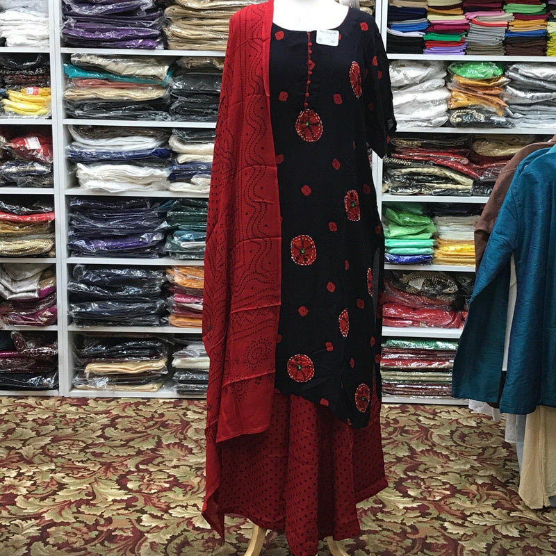 Kurta Plazo Dupatta Size 50 - Mirage Sari Center