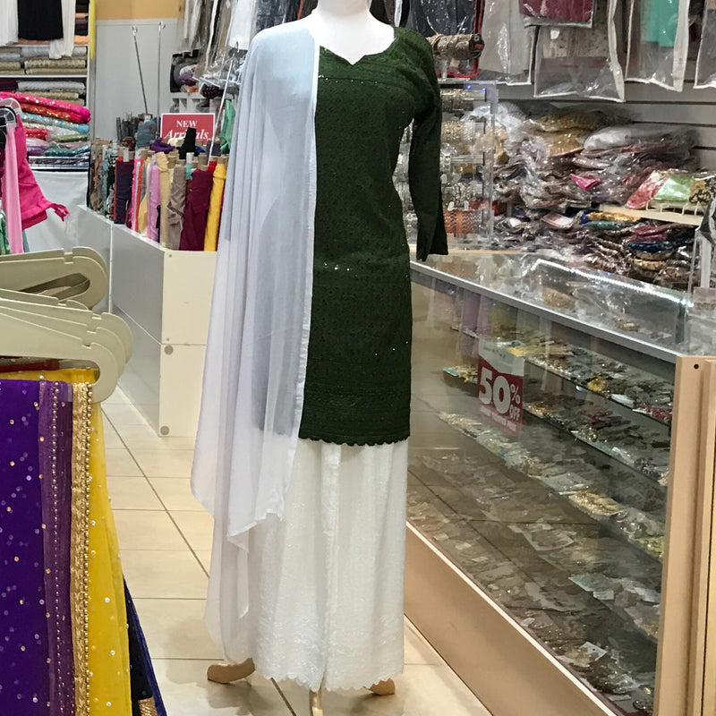 KURTA TROUSER SCARF SIZE 40