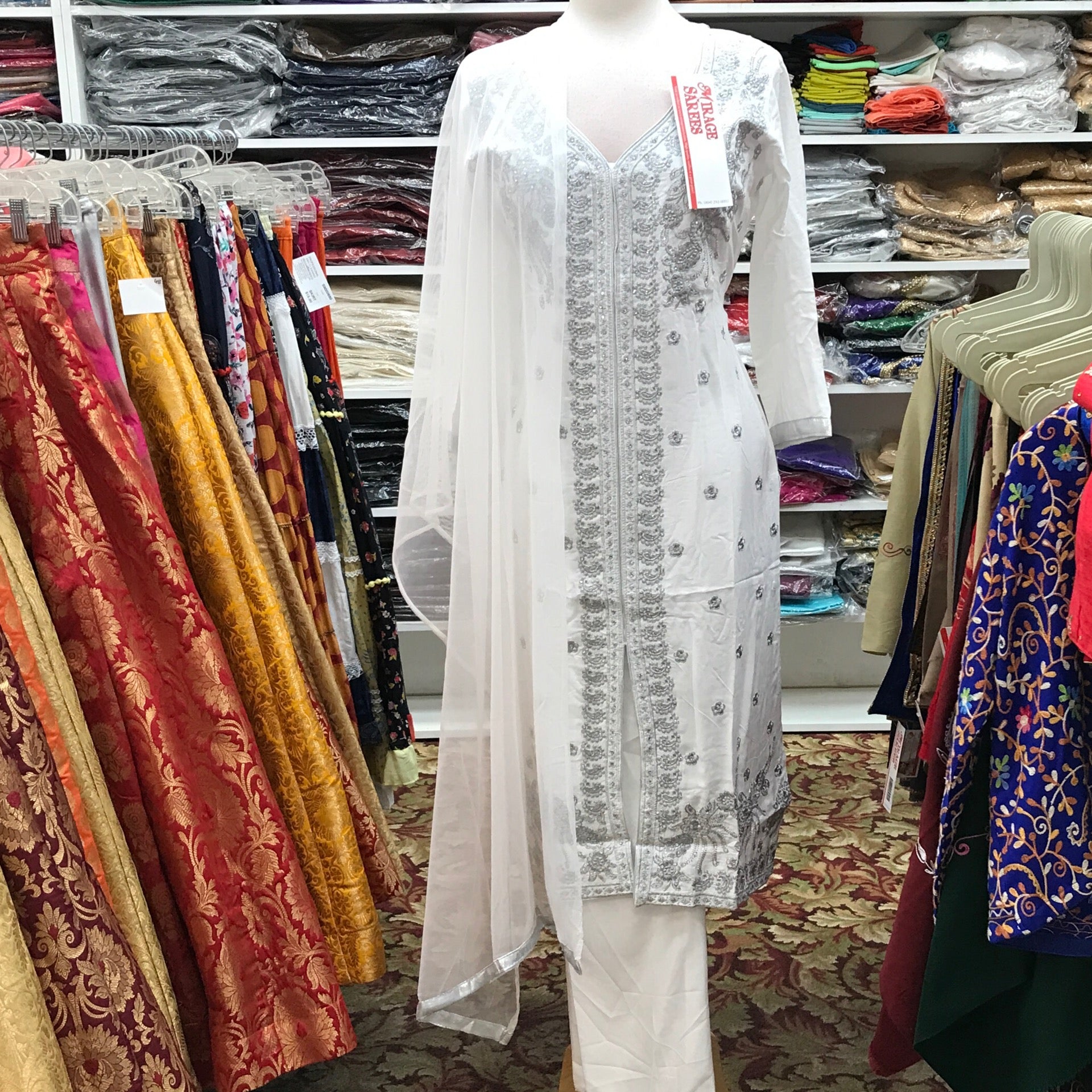 KURTA TROUSER SCARF SIZE 38
