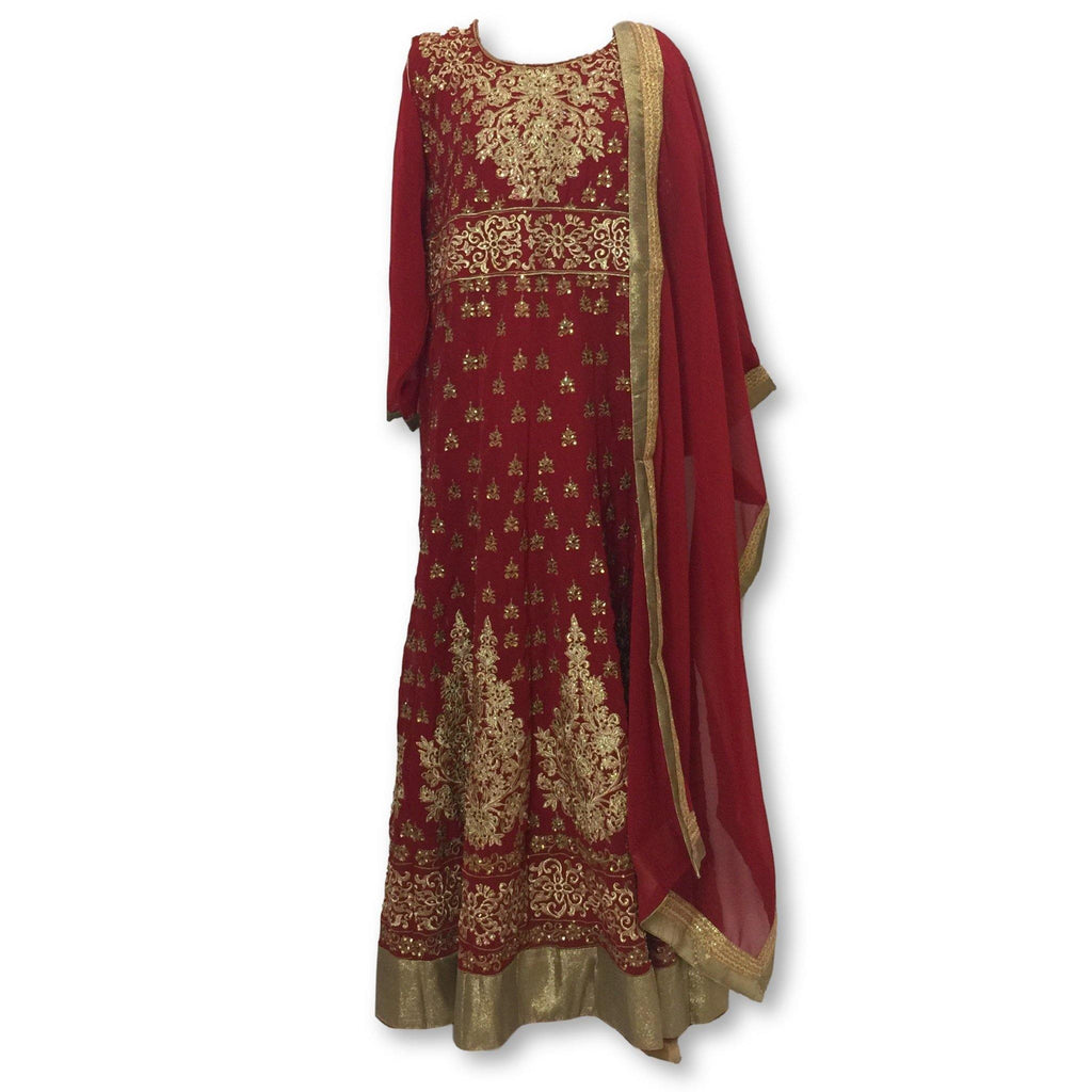 Anarkali Gown Size 46 - Mirage Sari Center