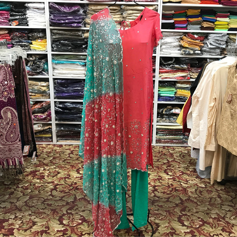 Kurta Shalwar Dupatta Size 38