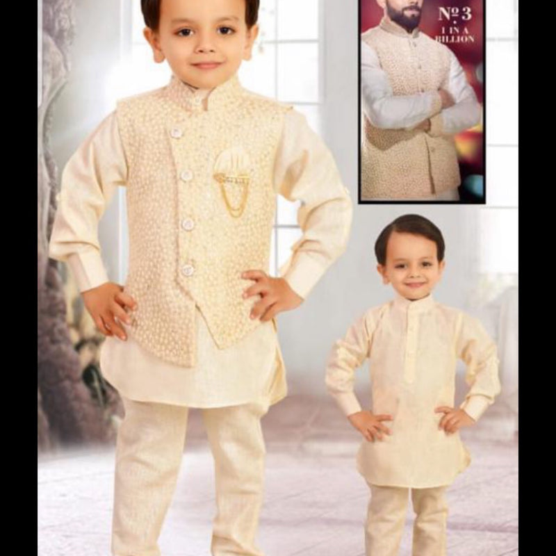 KURTA TROUSER VEST, SIZE 3